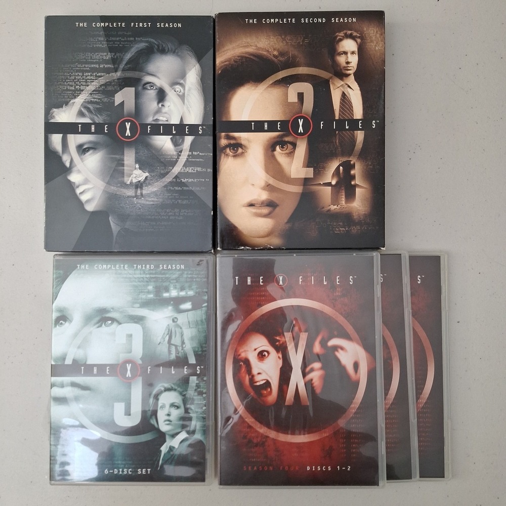 The X-Files Seasons 1-4 DVD Set NTSC Full Screen 20th Century Fox